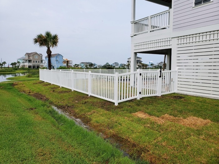 semi-privacy fence