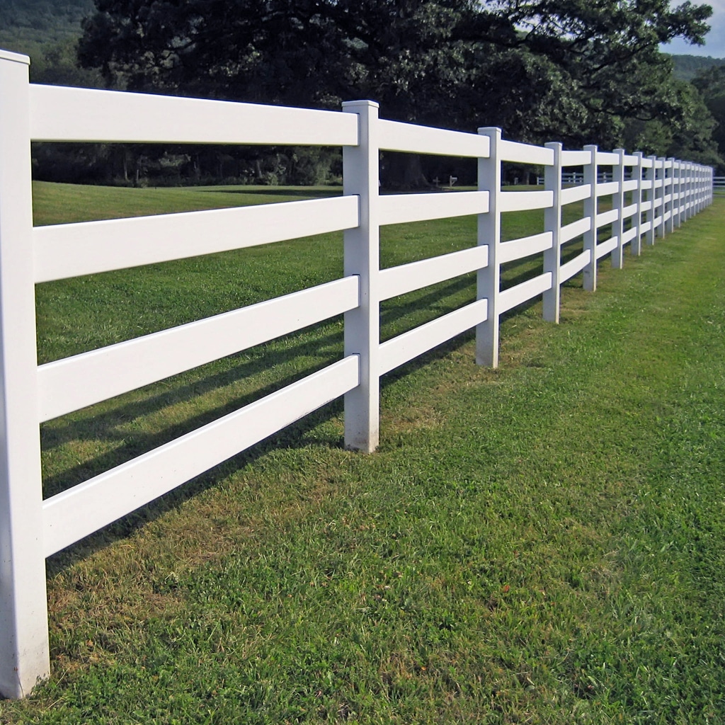vinyl fence style